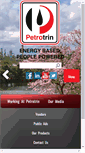 Mobile Screenshot of petrotrin.com